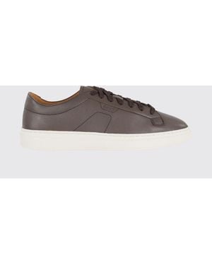 BOSS Leather Trainers - Multicolour