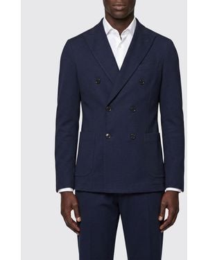 Circolo 1901 Double Breasted Blazer - Blue