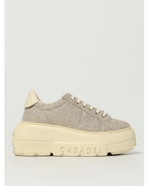 スニーカー CASADEI SNEAKERS MILK Double Face Sneakers in Milk for Women | Casadei®