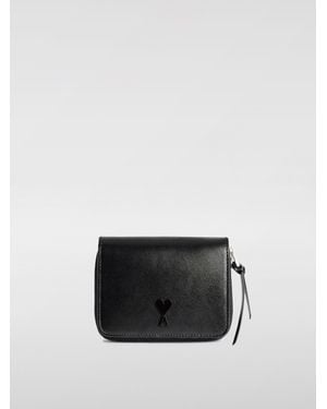 Ami Paris Wallet - Black