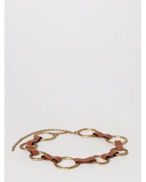 Zimmermann Leather And Metal Belt - Metallic