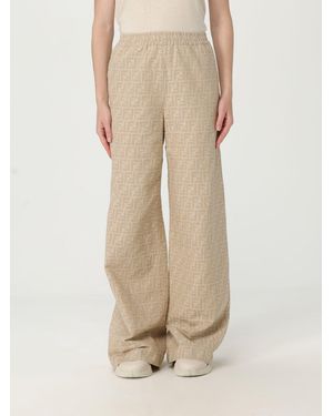 Fendi Trousers - Natural