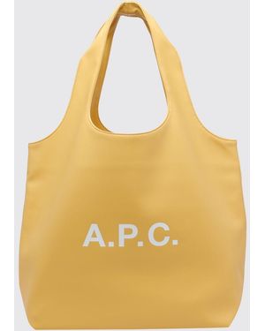 A.P.C. Bolso De Mano Mujer - Amarillo