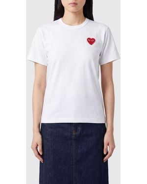 COMME DES GARÇONS PLAY Comme Des GarÇ Ons Play T-Shirt - White