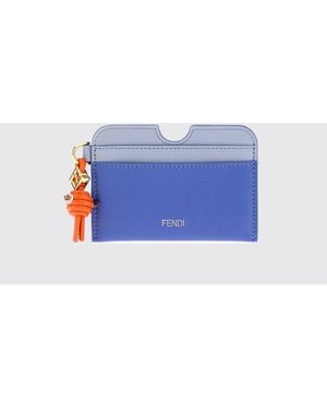 Fendi Wallet - Blue
