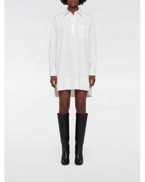 Stella McCartney Poplin Chemisier Dress - White