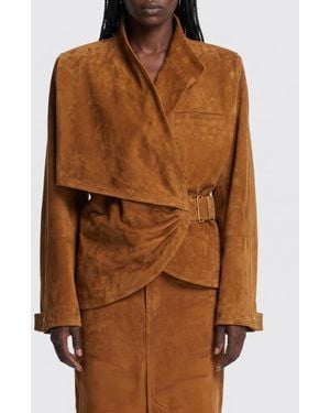 DARKPARK Suede Jacket - Brown