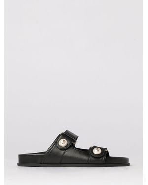 Jimmy Choo Fayance Leather Sandal - White