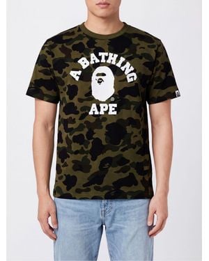 A Bathing Ape Camiseta Hombre - Negro