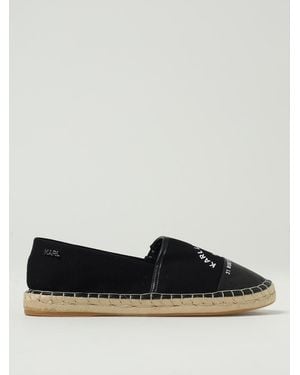 KARL LAGERFELD Canvas Espadrilles - Black
