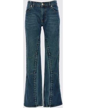 Y. Project Jeans Flared - Blu