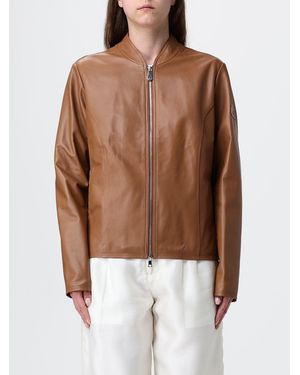 Peuterey Leather Jacket - Brown