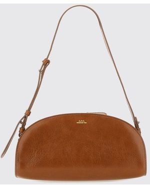 A.P.C. Shoulder Bag - Brown