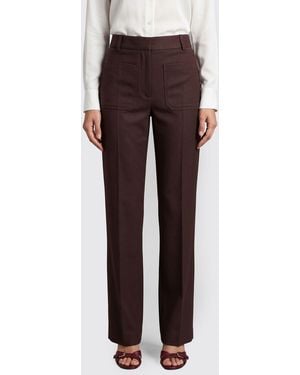 Victoria Beckham Pants - Purple