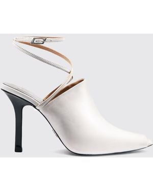 Patrizia Pepe Leather Sandals - White