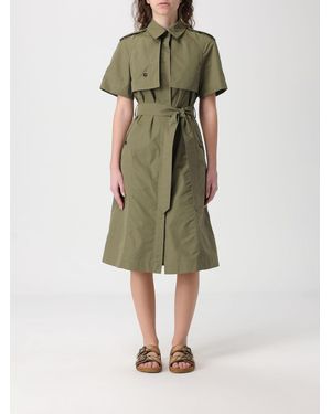 Green Burberry Dresses for Women | Lyst