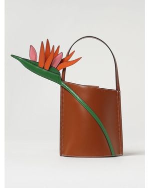 STAUD Sac Porté Épaule Femme - Blanc