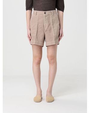 Mason's Cotton Shorts - Natural