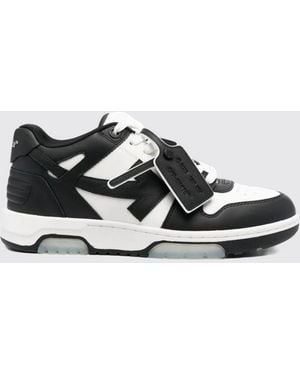 Off-White c/o Virgil Abloh Out Of Office Leather Trainers - White