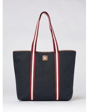 Bally Canvas Tote Bag - Black