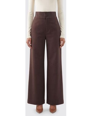 ROTATE BIRGER CHRISTENSEN Pantalones Mujer - Marrón