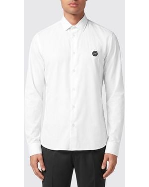 Philipp Plein Classic Poplin Shirt - White