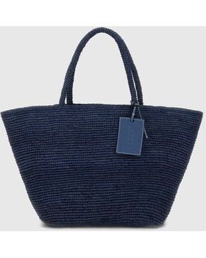 Manebí Schultertasche Damen - Blau