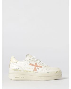 Premiata Micol Suede Sneakers - Natural