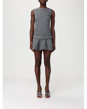 Self-Portrait Dress - Grey