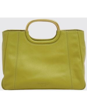 Twinset Leather Bag - Green