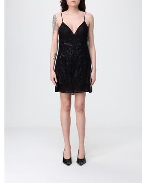 Blumarine Viscose Mini Dress - Black