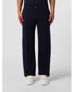 Billionaire Straight-Leg Cotton Track Pants With Drawstring - Blue