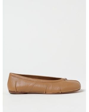Maison Margiela Tabi Nappa Ballerina Flats - White