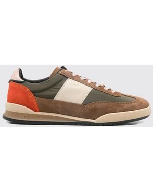 Paul Smith Suede And Nylon Trainers - Brown