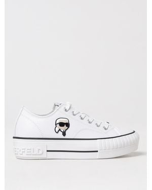 KARL LAGERFELD Platform Sneakers - White