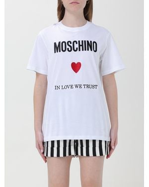 Moschino Moschino Couture Cotton T-Shirt - White