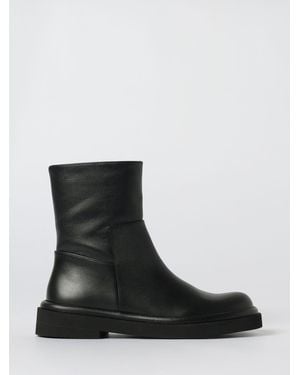 Paloma Barceló Flat Ankle Boots - Black