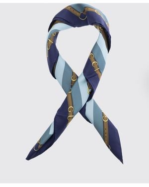 Gucci Foulard Quadrato - Blu