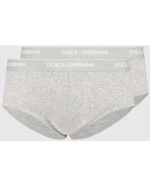 Dolce & Gabbana Dolce &Amp Gabbana Set Of 2 Stretch Cotton Briefs - White