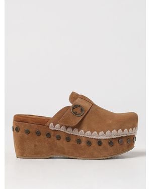 Mou Keilabsatz Schuhe Damen - Braun