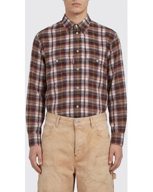 DSquared² Camicia Casual - Marrone
