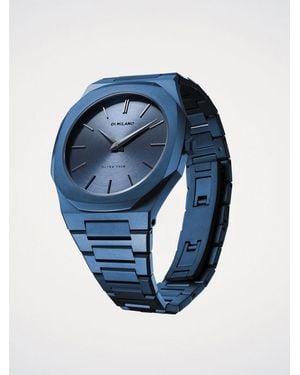 D1 Milano Reloj Ultra Thin Midnight 40 Mm - Azul