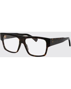 Bottega Veneta Optical Frames With Rectangular Shape And Standard Fit - Brown