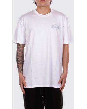 Gcds Logo Cotton T-Shirt - White