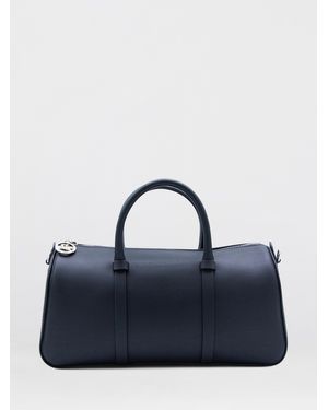 Longchamp Daylong M Leather Bag - Blue