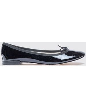Repetto Cendrillon Patent Leather Ballet Flats - White