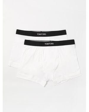 Tom Ford Two-Pack Stretch Cotton And Modal-Blend Boxer Briefs - White