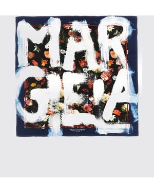 Maison Margiela Seidentuch Damen - Blau