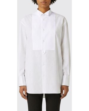 Saint Laurent Cotton Elegant Shirt - White