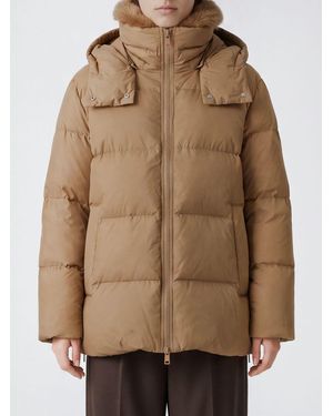 Yves Salomon Jacke Damen - Natur